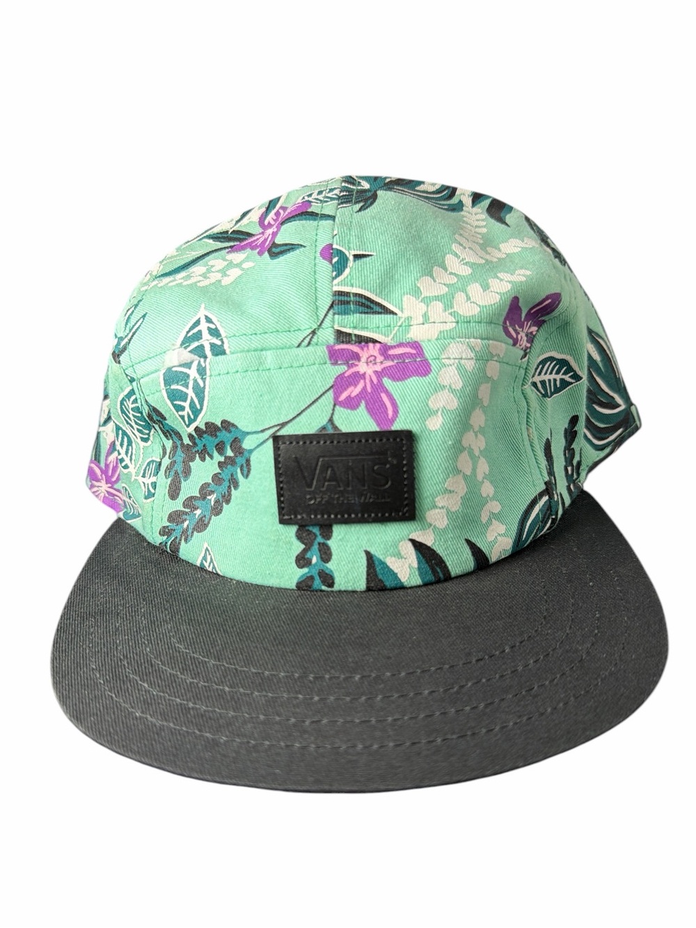 Vans floral hat 5 panel cap
